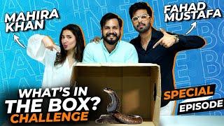 WHAT'S IN THE BOX Challenge Ft. Mahira Khan & Fahad Mustafa | SPECIAL EPISODE  | Azlan Shah