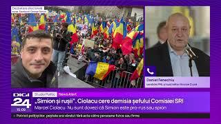 Scandalul ”Simion și rușii”. Ciolacu: ”Nu sunt dovezi că Simion este pro-rus sau spion”