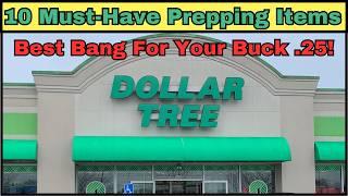 10 Must-Have Dollar Tree Prepping Items for $1.25