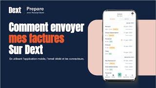 Comment envoyer mes factures sur Dext