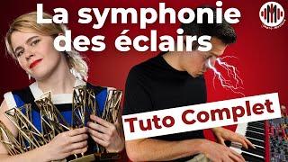 Tuto piano facile | La symphonie des éclairs - Zaho de Sagazan