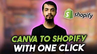 How to Convert Canva to Shopify Landing Page With One Click  Canva to Shopify Store Design Tutorial