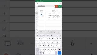 How to auto fill date in excel sheet MOBILE