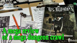 A mega review of a mega dungeon crawl - Ker Nethalas: Into the Midnight Throne