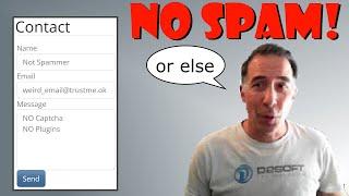 How to Stop Spam on Your Website - Code 3 Simple Checks