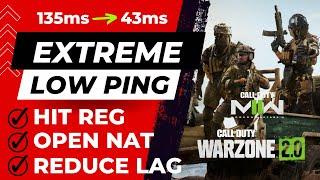 Extremely reduce latency and increase hit registration on warzone 2.0