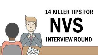 14 Killer Tips for NVS Interview Round