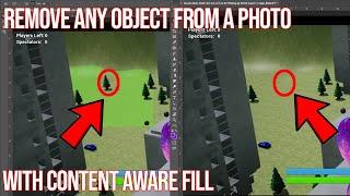 How to remove any object from a photo in Photoshop using Content Aware Fill