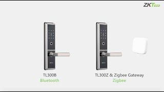 Smart Lock TL300 Series  ZKTeco Fingerprint Electronic Door Lock