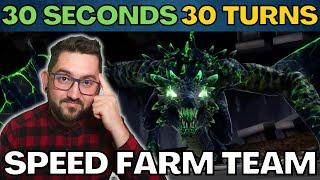 The PERFECT Dragon 10 Hard Team 30 Seconds & 30 Turns SPEED FARM | RAID SHADOW LEGENDS