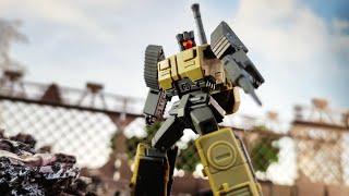 Magic Square Bruticus Combiner Brawl，World Premiere [Transformers Stop Motion Animation]