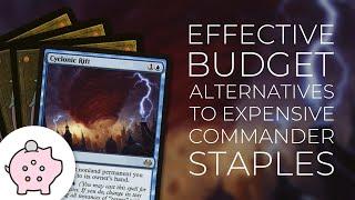 Budget Alternatives to Expensive Commander Staples | Cyclonic Rift | Mirari's Wake | EDH | MTG