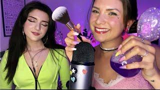 ASMR Friend Tries To Give Me Tingles ft. ASMR Miss Mi