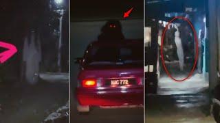 ASLI JELAS BANGET ! 10 Kompilasi Rekaman Penampakan Hantu Seram yang Terekam Kamera Warga