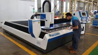 ACCURL Manufacturer 1000w IPG Fiber CNC Laser Cutting Machine for Sale Price