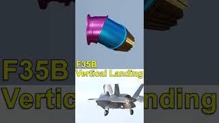 F35B Lightning Fightet Jet Vertical Landing Part 2