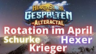 Hearthstone Rotation 2022: Part 3 Schurke Krieger und Hexenmeister