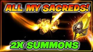 PLARIUM PLEASE BLESS MY ACCOUNT! | 2x Sacred Summons | RAID Shadow Legends