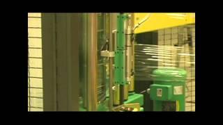 Synergy 5 Automatic Stretch Wrapper with Film Fingers and Slitting System