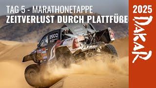 Inside Dakar 2025: Marathonetappe fordert viele Reifen