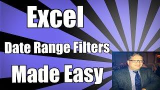 How to apply Excel date Filters to find a certain date range in your Excel data 2010 2013 2016