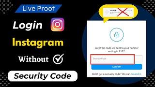 How to Login Instagram id without Code 2023 | How to Login Instagram without Security Code