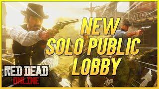 NEW WAY to make a Solo Public Lobby In Read Dead Online (FREE MONEY)