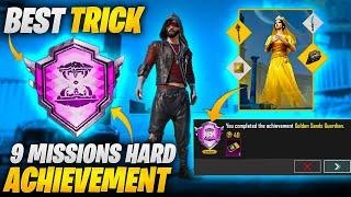 How To Complete ( Golden Sands Guardian ) Achievement | Easy Trick | PUBGM