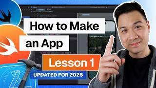 How to Make an App - Lesson 1 (Xcode 16 Updated)