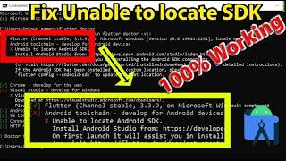 How To Fix Unable to Locate SDK In Android Studio | 100% Working