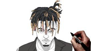 How To Draw Juice WRLD | Step By Step | Music