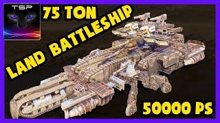 Crossout #596 ► Ultimate 50000 PS Clan Wars LEVIATHAN - 75 ton Land Battleship Build