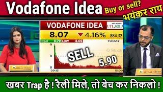 Vodafone Idea share latest news Anuj Singhal/hold or sell ?/vi share news,Analysis,idea target 2025