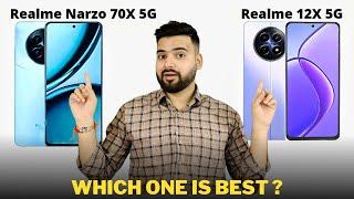 Realme Narzo 70x vs Realme 12x - Full Comparison | Which one is Best ?