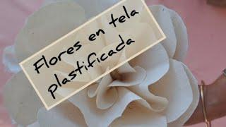 COMO HACER FLORES DE TELA