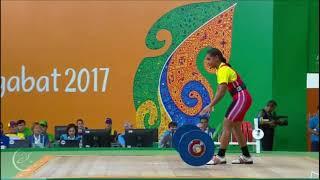 2017 Ashgabat Weightlifting W 69 kg