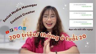 HƯỚNG DẪN KIẾM TIỀN TỪ MẠNG XÃ HỘI CHO NGƯỜI MỚI BẮT ĐẦU I Freelance Social Media Manager