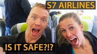 S7 AIRLINES FLIGHT REVIEW - Is it SAFE to fly in Russia?