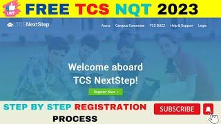 Tcs NQT 2023 Registration Process | Step by Step Process to apply for TCS Off Campus Explained