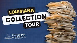 Tour the State Library's Louisiana Collection