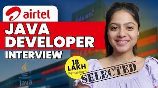 Java Developer Interview Experience at Airtel || Interview Questions Asked