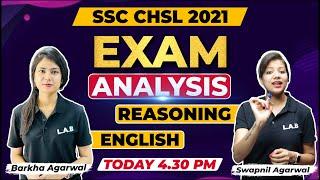 SSC CHSL 2021| SSC CHSL Most Expected Questions of Reasoning  & English | आने वाली सभी shifts के लिए