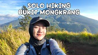 TRAUMA NAIK GUNUNG SENDIRIAN ?  || SOLO HIKING BUKIT MONGKRANG 2.194 MDPL #SMVLOG105