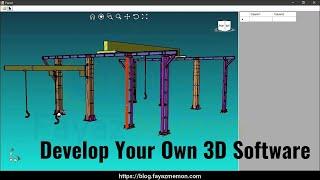 How To Create 3D Software | View AutoCAD DWG files | Open / Read a DWG File