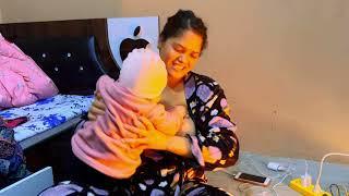 breastfeeding || breastfeeding video || desi breastfeeding vlogs || srijana shahi breastfeeding