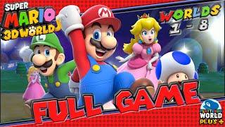 Super Mario 3D World Plus Bowser's Fury (100%) Full Playthrough