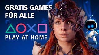 10 Gratis PlayStation Spiele für alle - Play at Home