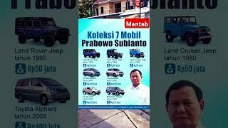 7 Koleksi Mobil Mewah Prabowo Subiyanto Presiden Indonesia #automobile #prabowo #presiden2024