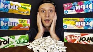 100 CHEWING GUM CHALLENGE !! АSMR