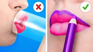 TRUCS ET ASTUCES BEAUTÉ POUR LES FILLES || Idées Cool de Gadgets Beauté Par 123 GO! Like